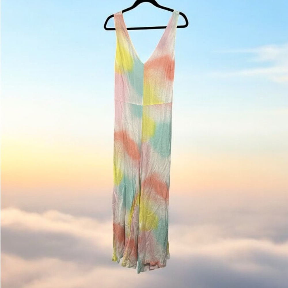 ModCloth Colorful Tie-Dye Maxi Pantsuit.